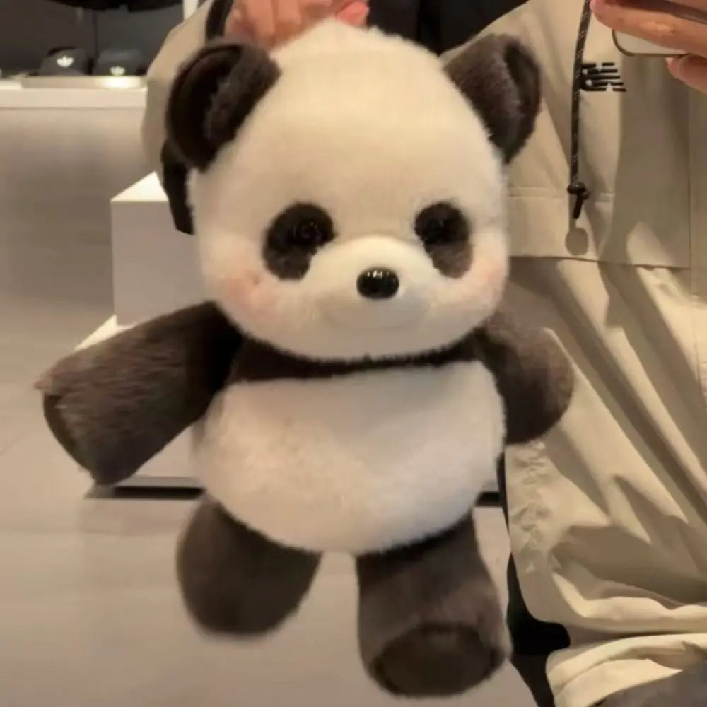 Black Running Panda