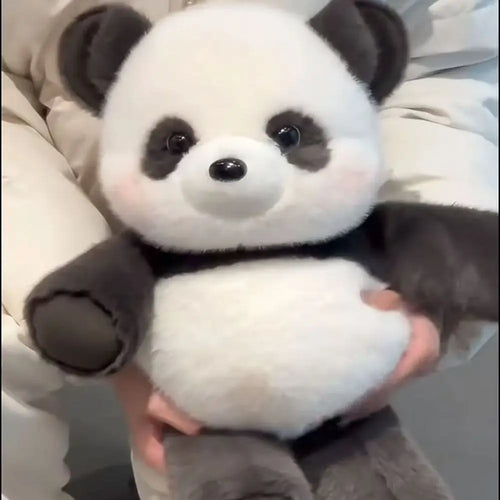 Black Running Panda